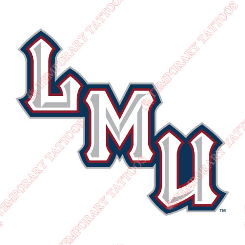 Loyola Marymount Lions Customize Temporary Tattoos Stickers NO.4896